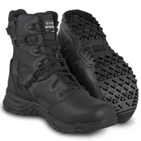 Alpha Fury 8 Polishable Toe Side Zip Boot Black