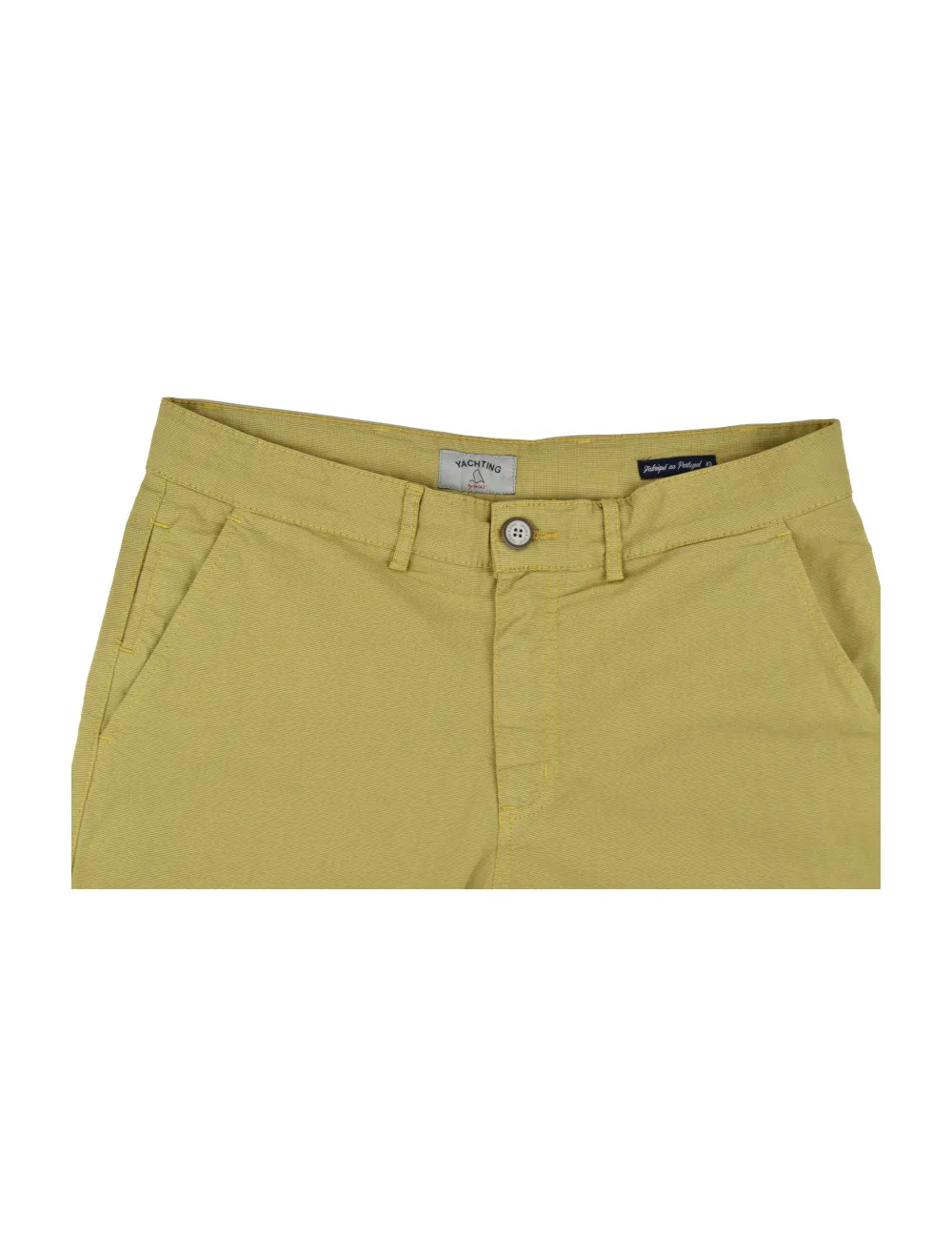 Bermuda en toile Jaune