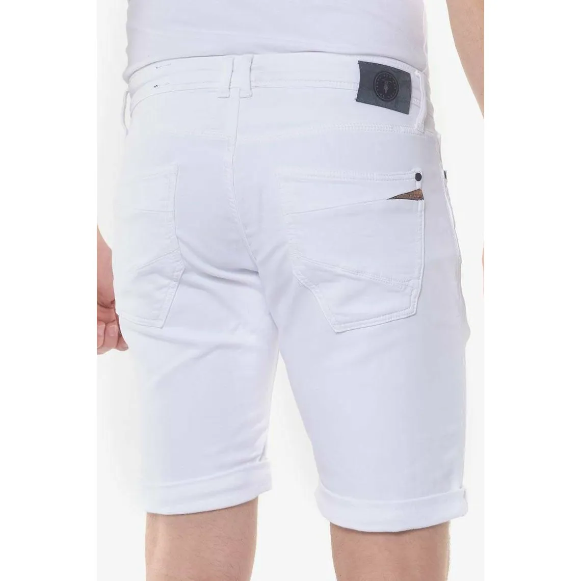 Bermuda short JOGG2 blanc Bruce Le Temps des Cerises - Bermuda / Short Homme sur MenCorner