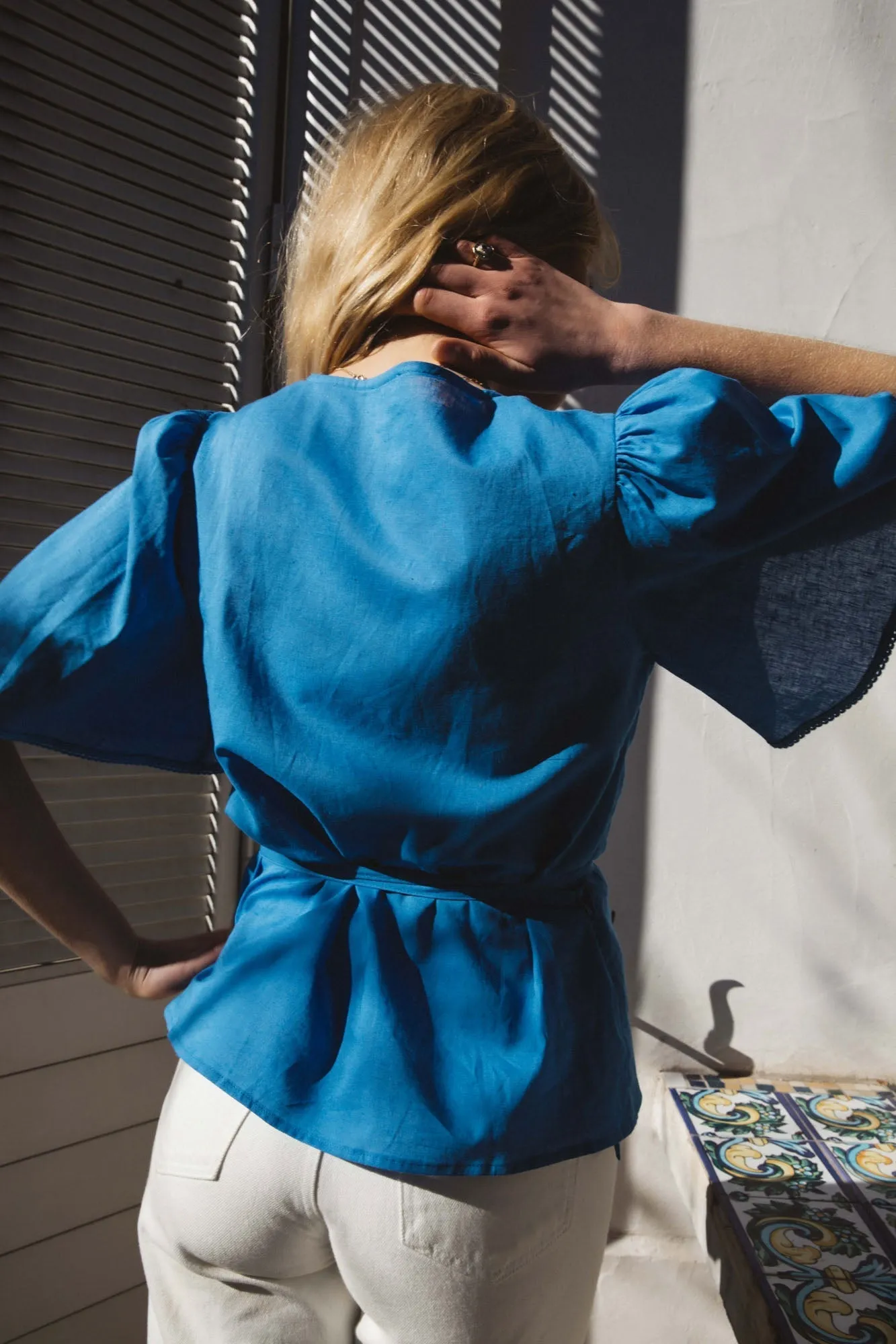 Blouse Lagon bleu