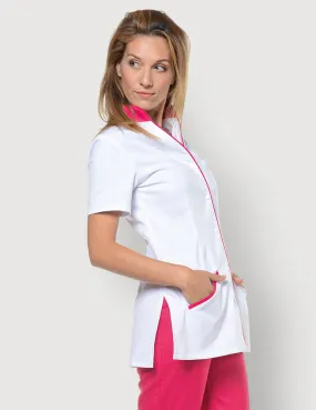 Blouse médicale femme, Blouse infirmière Matilda blanche et couleur