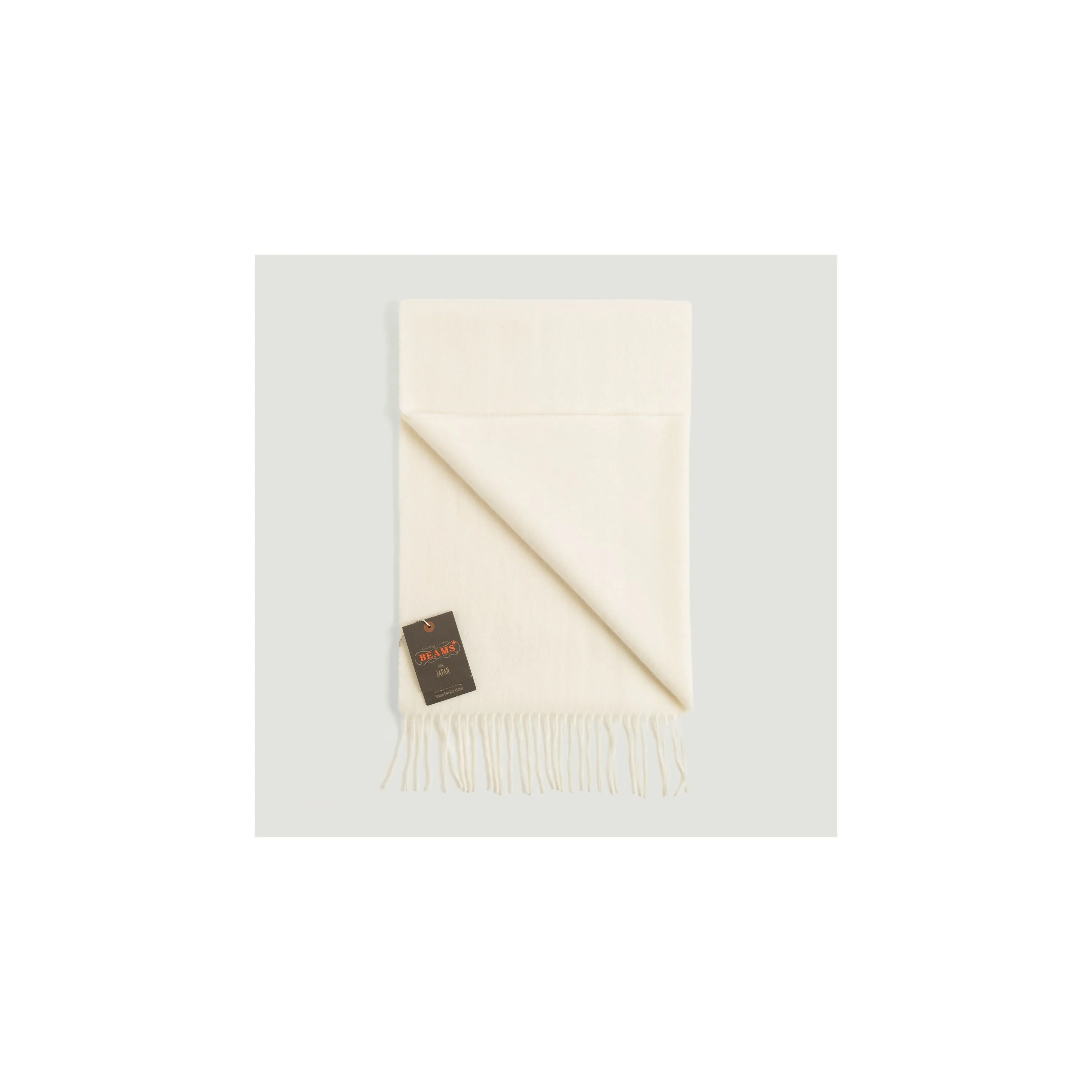 Cashmere Scarf Solid Off White