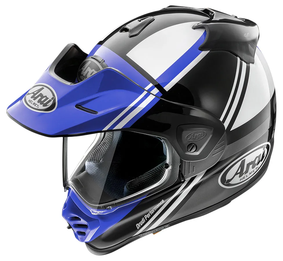 Casque Arai Tour X5 cosmic blue, casque adventure ECE 22 06