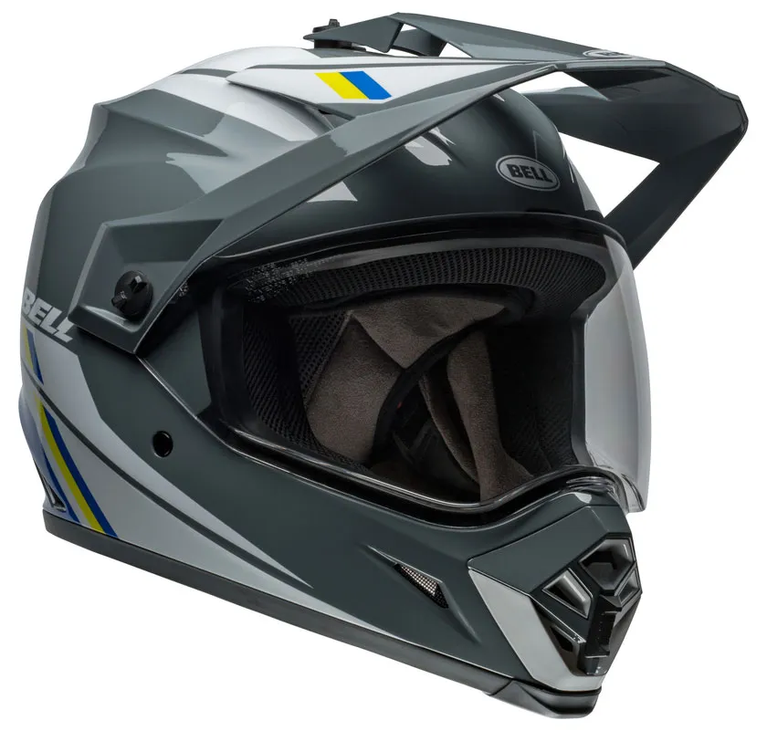 Casque Bell MX 9 Adventure Mips Alpine gloss gray blue, ECE 22 06