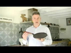 Crêpière poignée fonte 