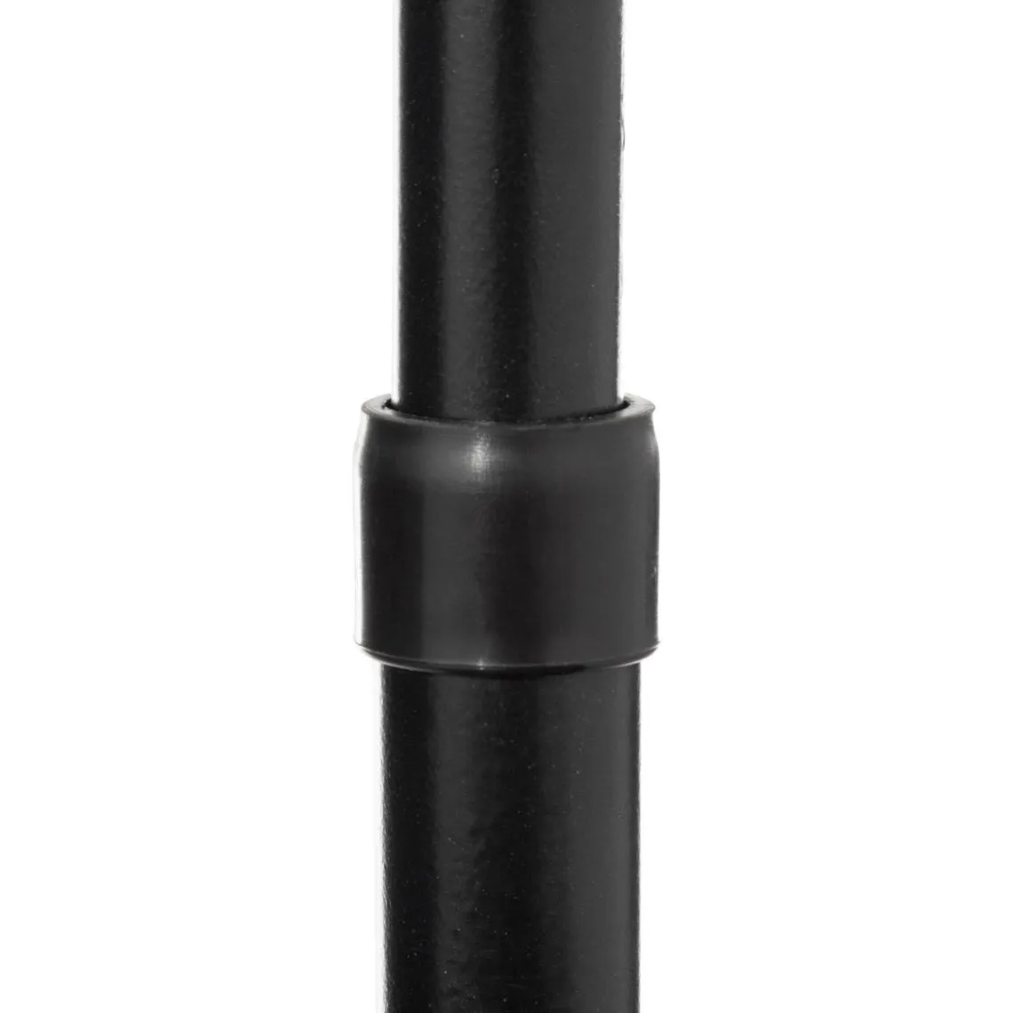 Étagère de douche télescopique rectangle noir 