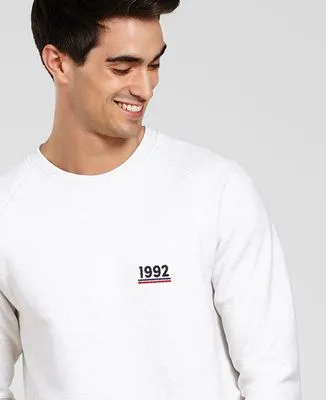 Hoodie homme Année brodée personnalisée