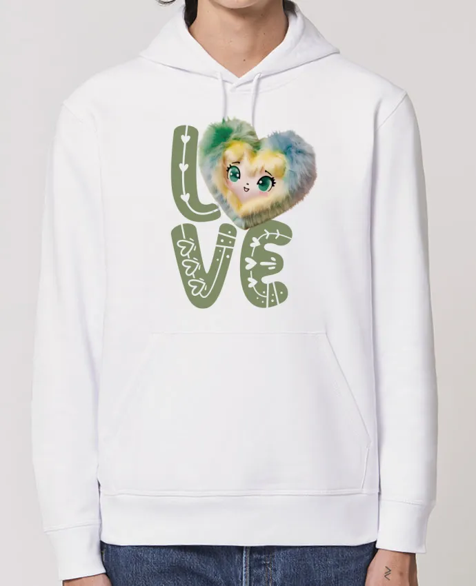 Hoodie Love Cute Chibi Heart 03 Par Vamamoi