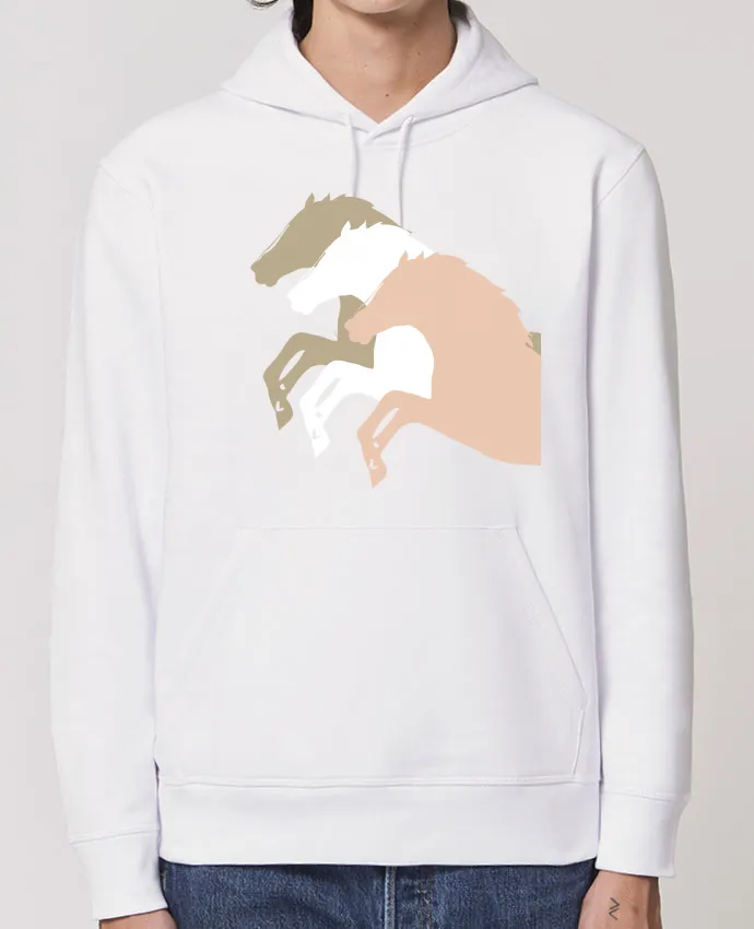 Hoodie Trio Horse Par Cavaliere Apparel