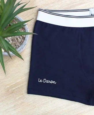 Hoodie zippé homme Le Daron (brodé)