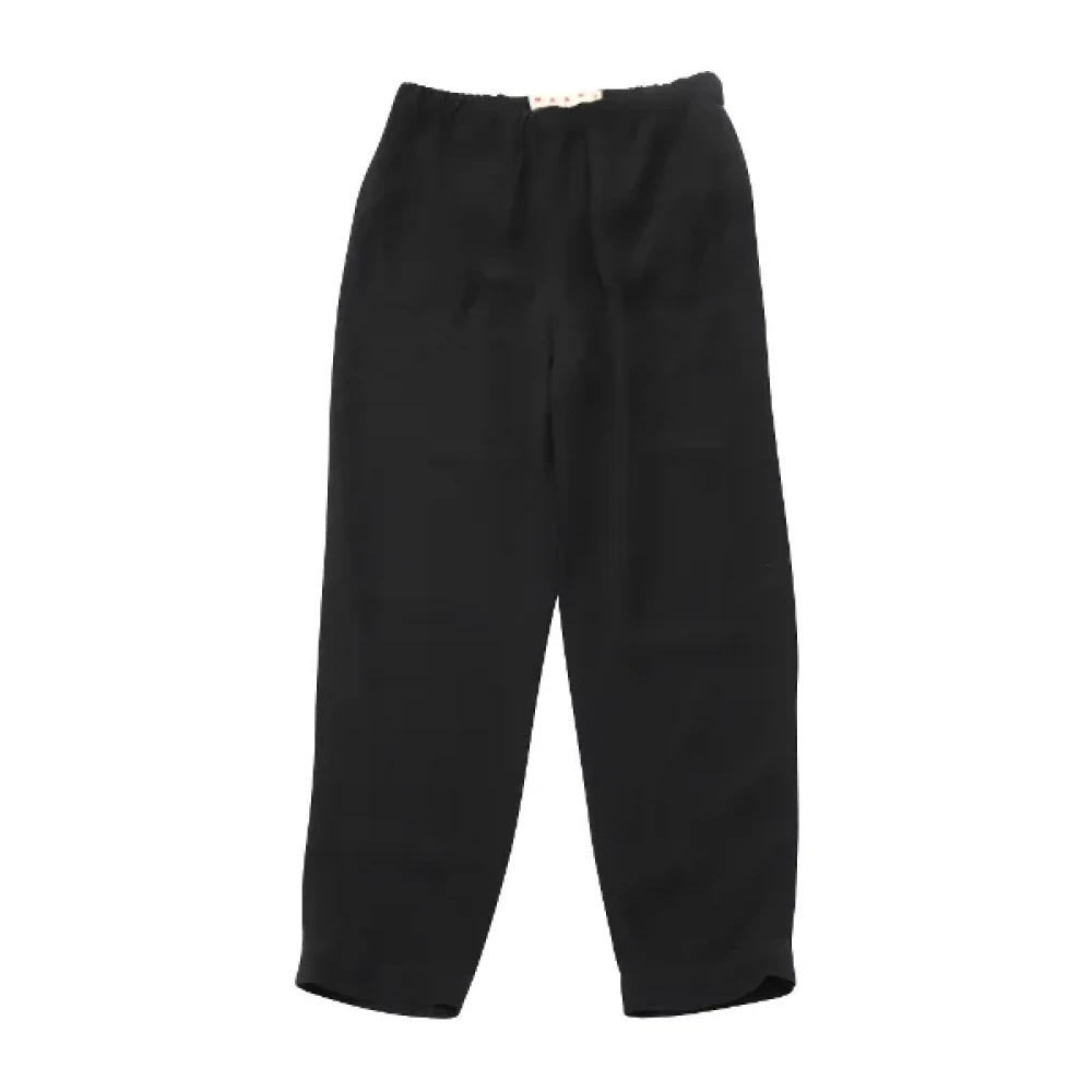 Pre-owned Tissu pantalons-shorts-jupes