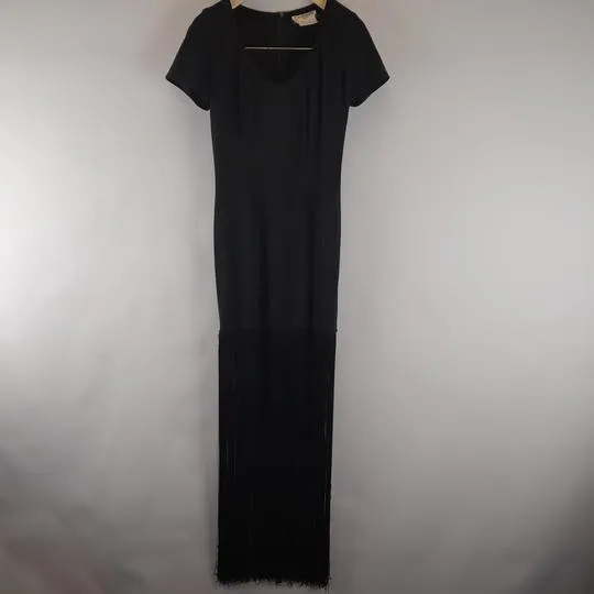 Robe longue noire - Yves Saint Laurent - 36