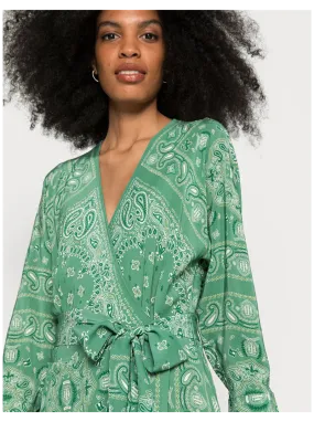 Robe portefeuille imprimée bandana Tommy Hilfiger