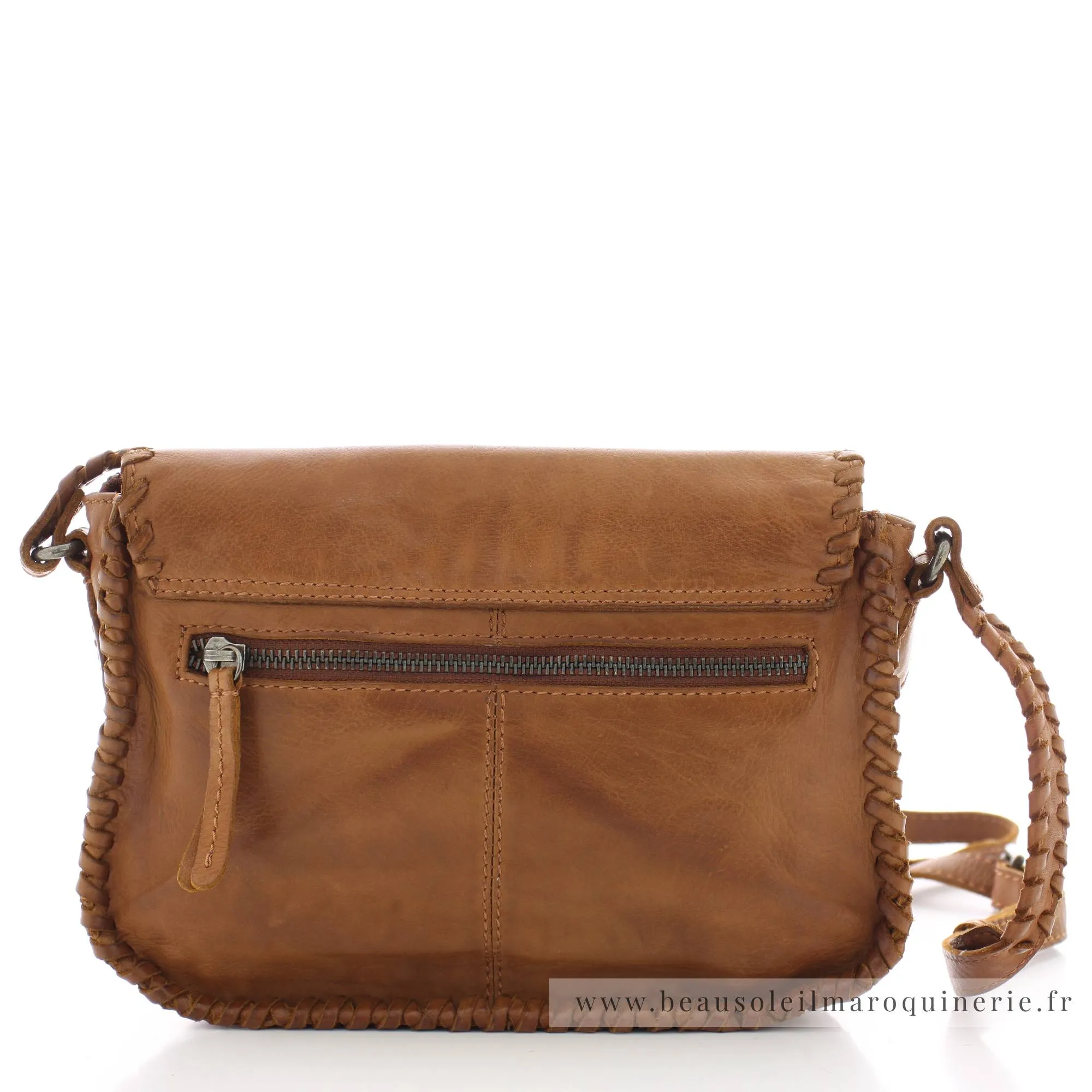 Sac Biba porté travers détails tressés Winona WIN11L