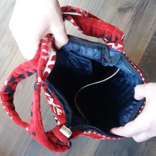 Sac en bandoulière artisanale, sac en bandoulière arménien