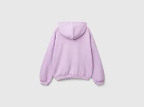 Sweat 100 % coton à capuche