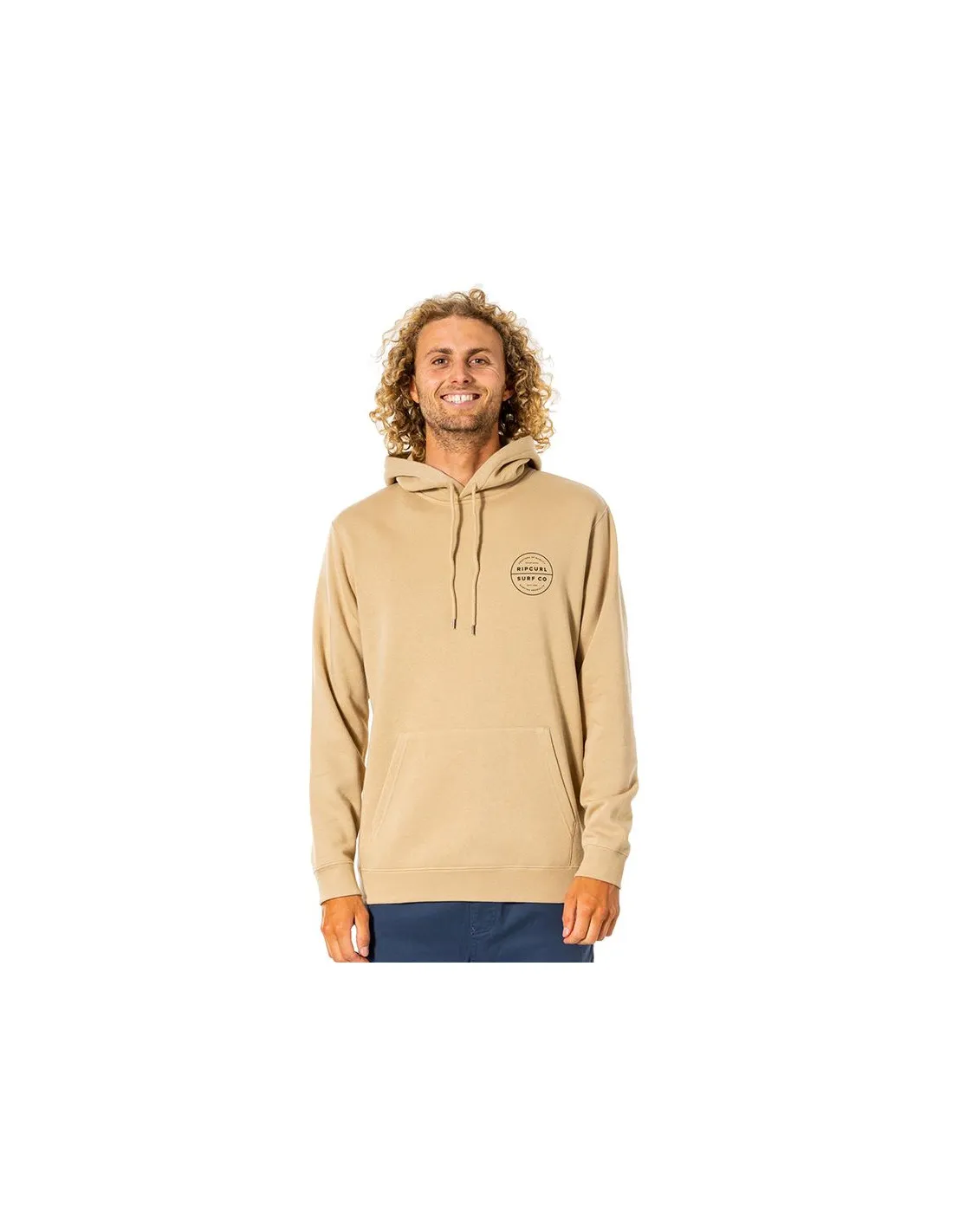 Sweat à capuche Rip Curl Re Entry M Beige