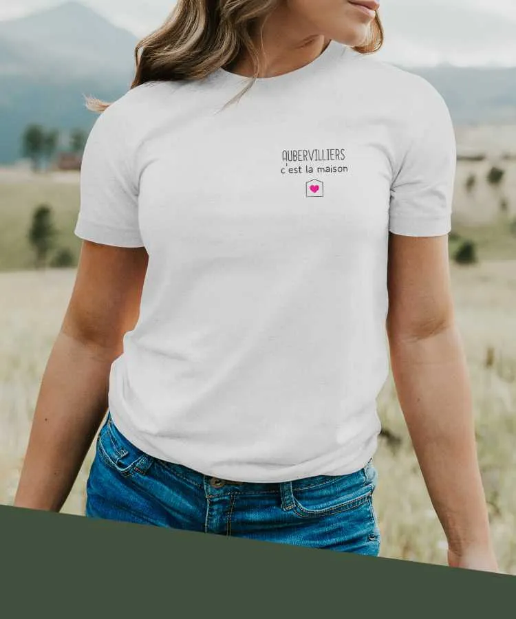 T-Shirt Aubervilliers C'est la maison