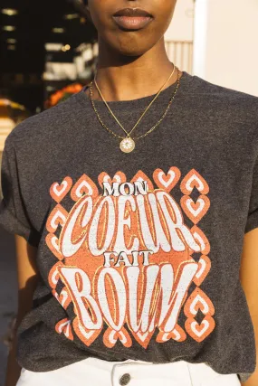 Tee-shirt Bree Boum gris