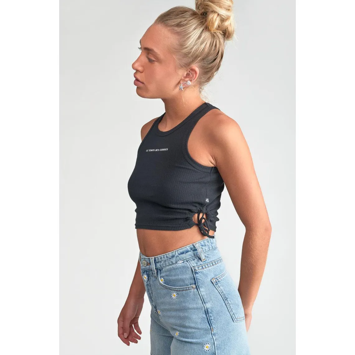 Tee-Shirt MARAGI noir en coton | 3 Suisses