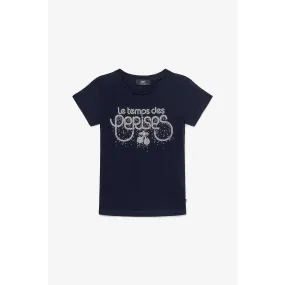 Tee-Shirt MARTYGI bleu nuit en coton | 3 Suisses