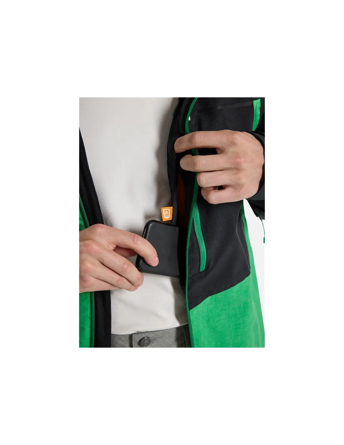 Veste de ski Burton Lodgepole Hommes Vert