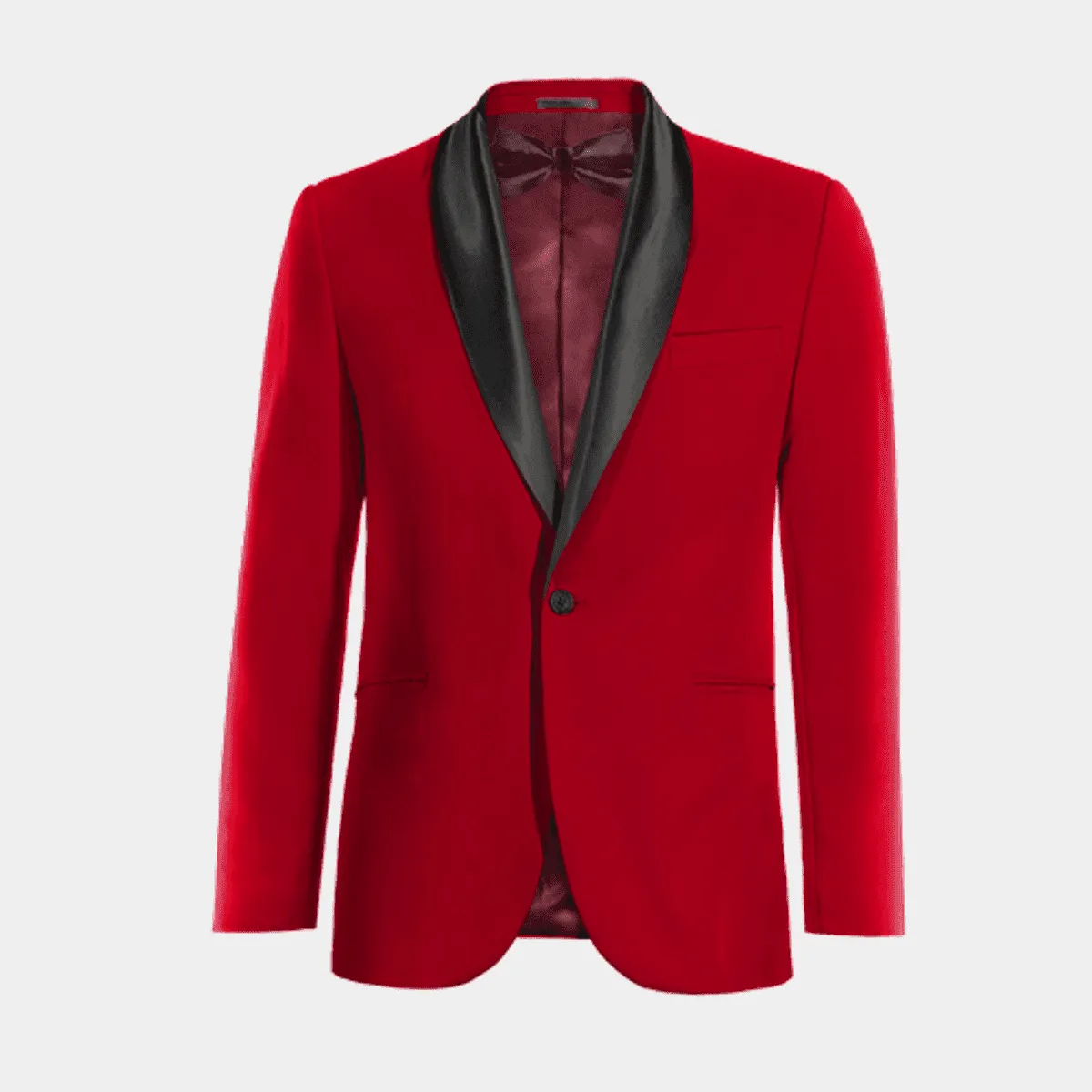 Veste Smoking rouge essentiel